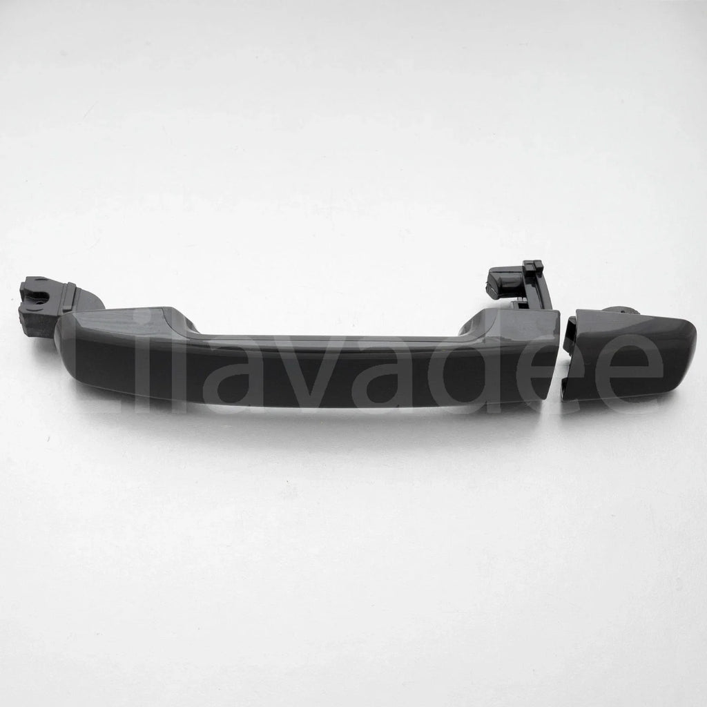 Black Glossy Outer Door Handle Left for Nissan Navara D40 Frontier (2005-2015)