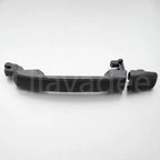 Black Glossy Outer Door Handle Left for Nissan Navara D40 Frontier (2005-2015)