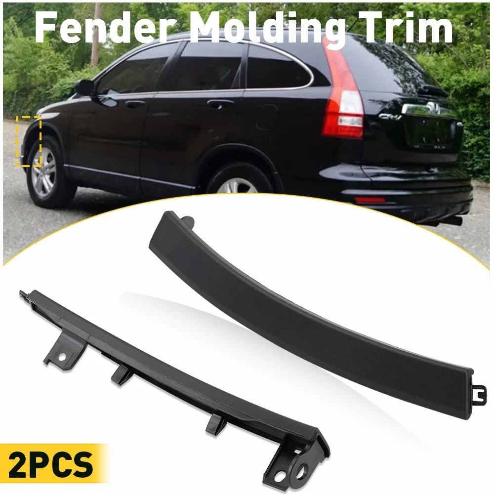 Set of 2 Front Bumper Molding Fender Wheel Trim for Honda CR-V (2007–2011)