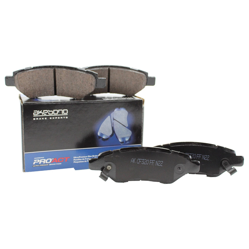 ProAct Disc Brake Pads for Cadillac CTS, SRX, Chevy Camaro, Saab 9-4X (Akebono)