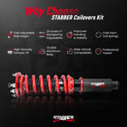 Adjustable Coilovers Struts for Honda Accord (1998–2002)