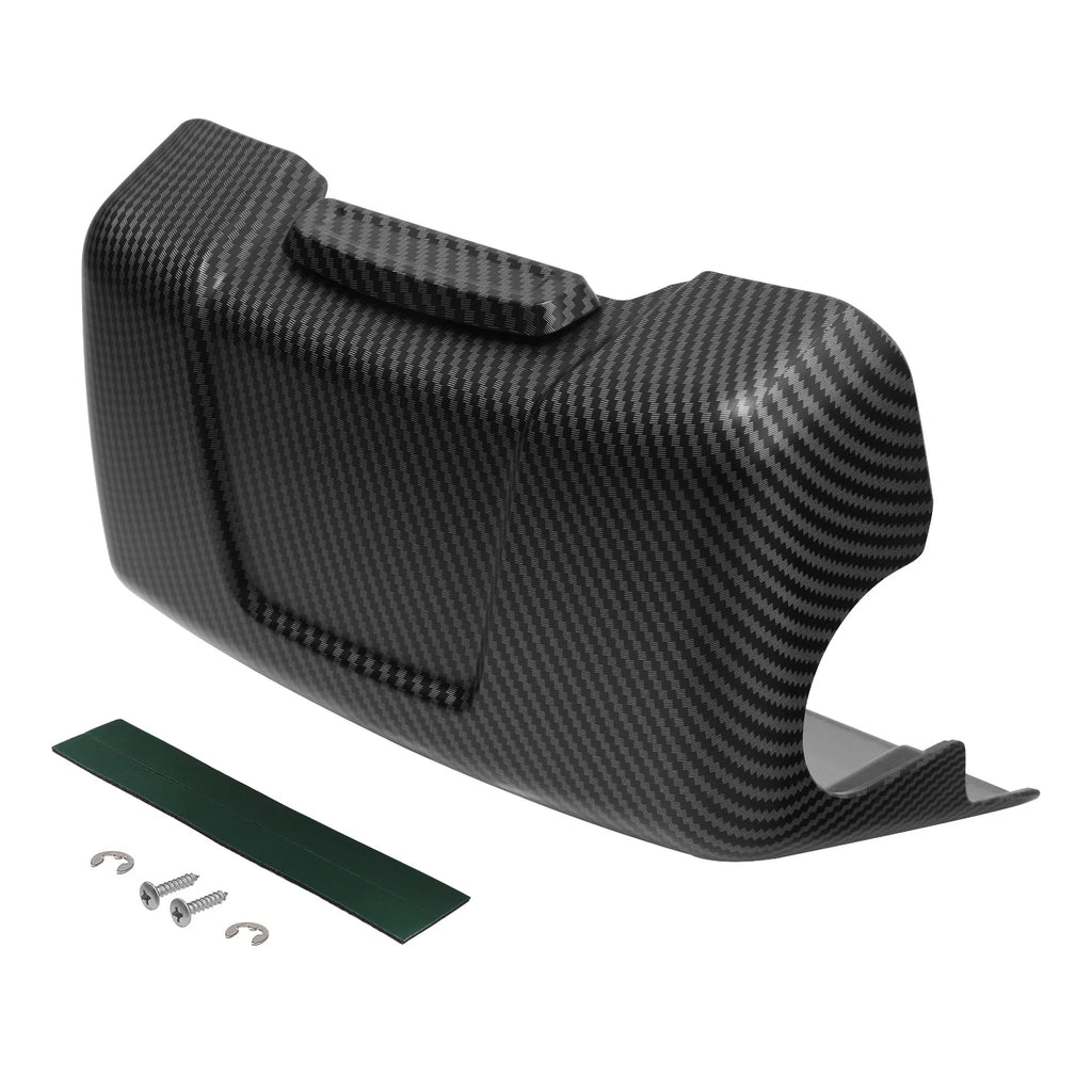 Carbon Fiber Matte Black Water Pump Cover for Harley Electra Glide (2014–2016)