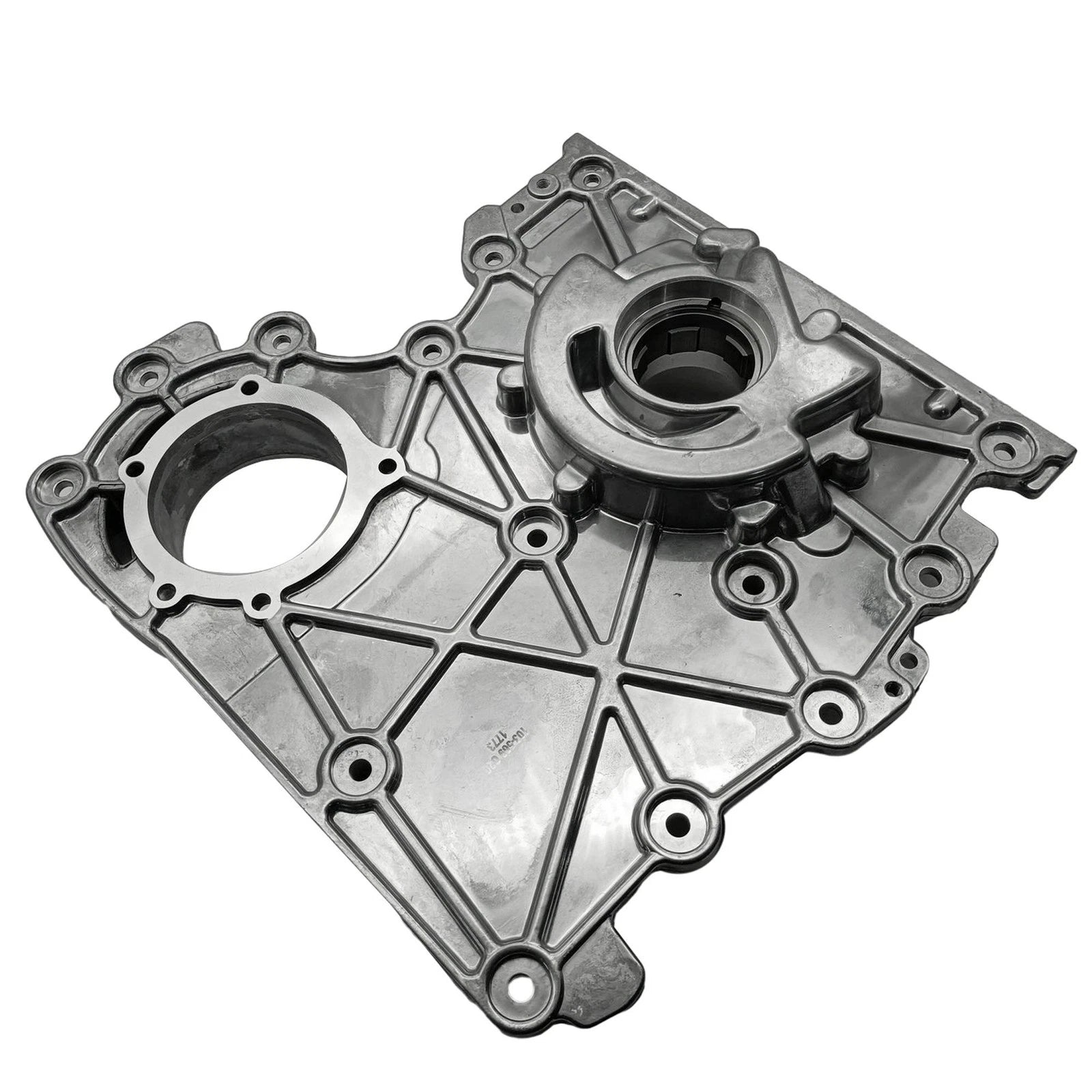 Engine Timing Chain Cover with Oil Pump for Chevy Colorado GMC (2004–2012)