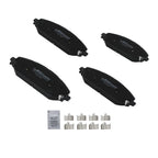 Set of 4 Front Brake Pads for Jeep Grand Wagoneer (2022–2024) Ram 1500 (2019–2025) D2179