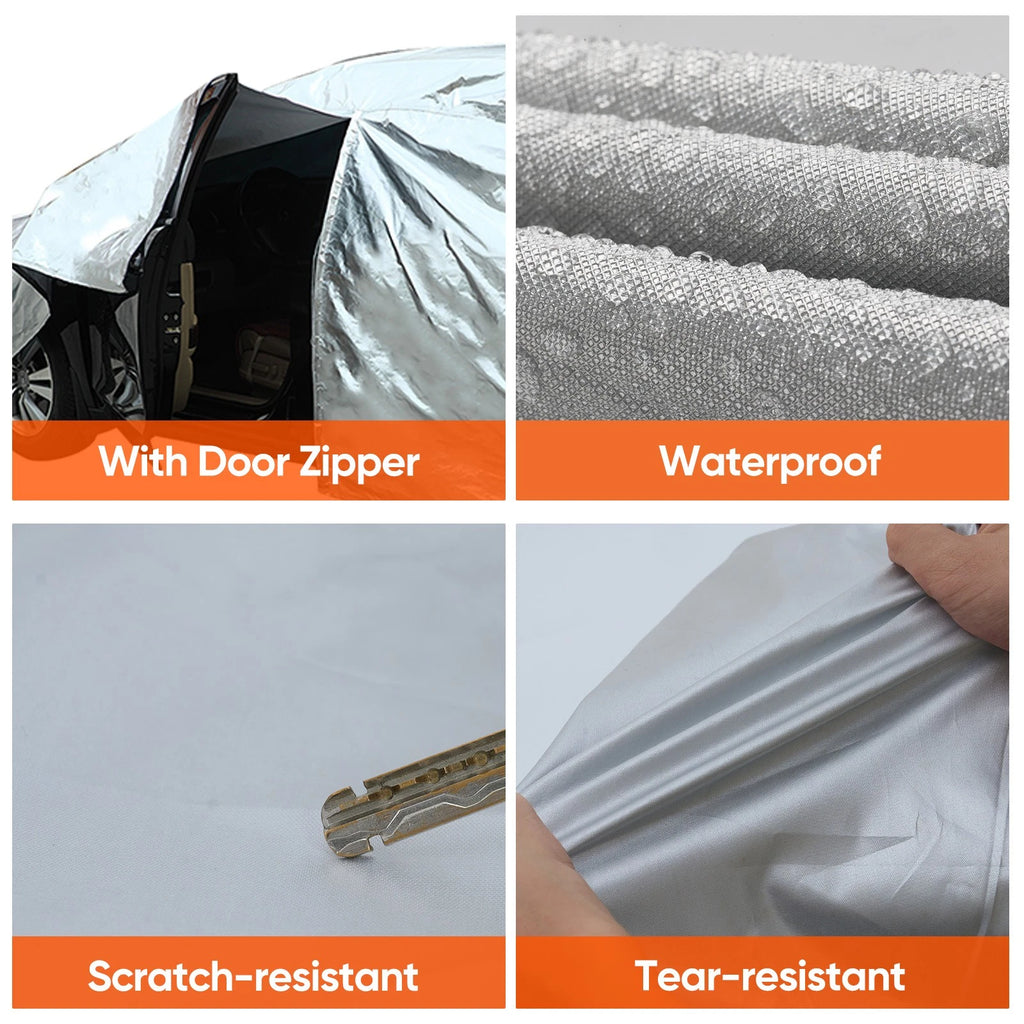 Car Cover for Jeep Cherokee (Waterproof, Heavy Duty, UV Protector)
