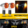 2X Amber Turn Signal Lights for Suzuki Boulevard C50 C90 M50 (2005–2023)