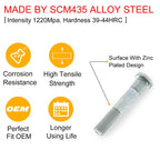 8PCS Wheel Studs for Polaris Sportsman 550 850 1000 XP X2 Touring SP