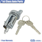 Ignition Lock Cylinder Switch with 2 Keys for Ford Bronco F-150 F-250 