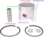 2X Piston Kit -0.25 6E7-11635-00 for Yamaha Outboard 9.9/15 HP