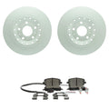Bosch Quietcast Brake Pad & Rotor Kit for Audi A8 Quattro (2004–2010)