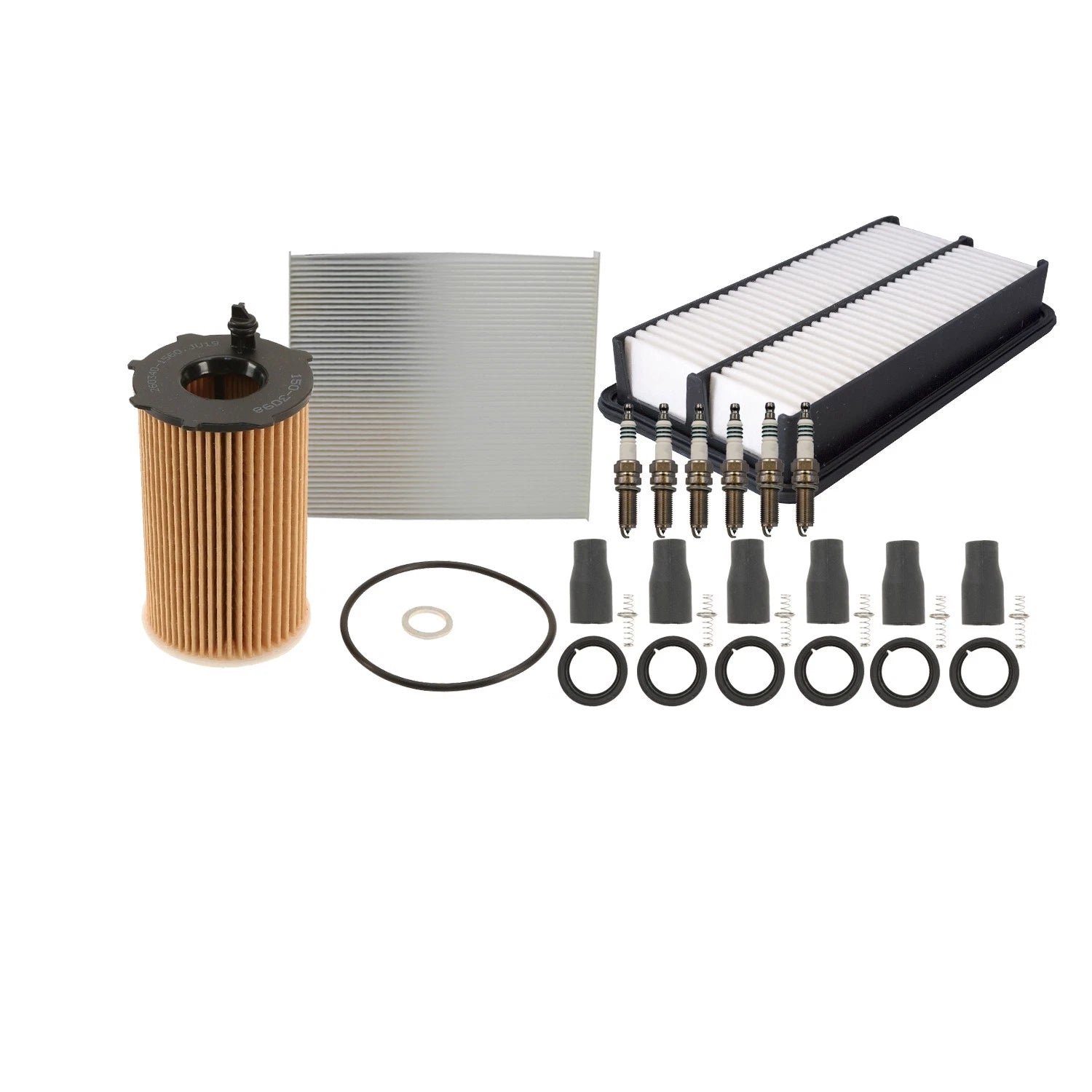 Tune Up Kit with NGK 6 Spark Plugs & Boots for Kia Sedona (2006–2014)
