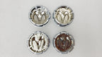 Set of 4 Center Wheel Hub Caps for Dodge Challenger (2008–2010) & Nitro (2007–2011)