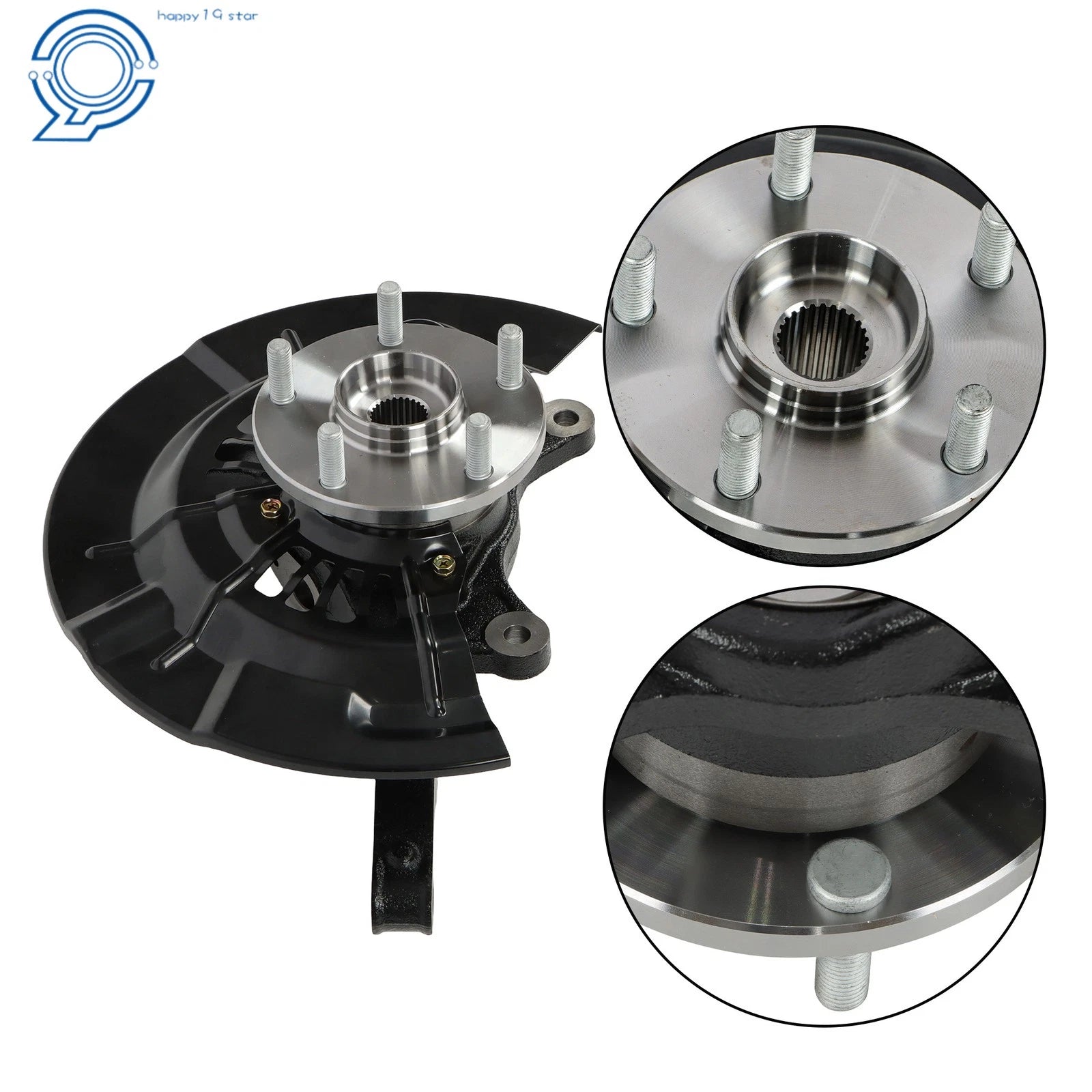 Front LH Wheel Hub Bearing Steering Knuckle Assembly for Toyota Camry (2012–2017)
