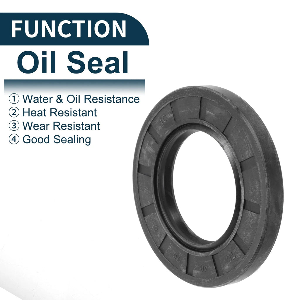 Set of 5 Oil Seal Ring NBR Rubber 40x70x8mm for Various Models 
