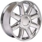 20 Inch Chrome Wheel Replacement for 2003-2014 Chevy Express 1500