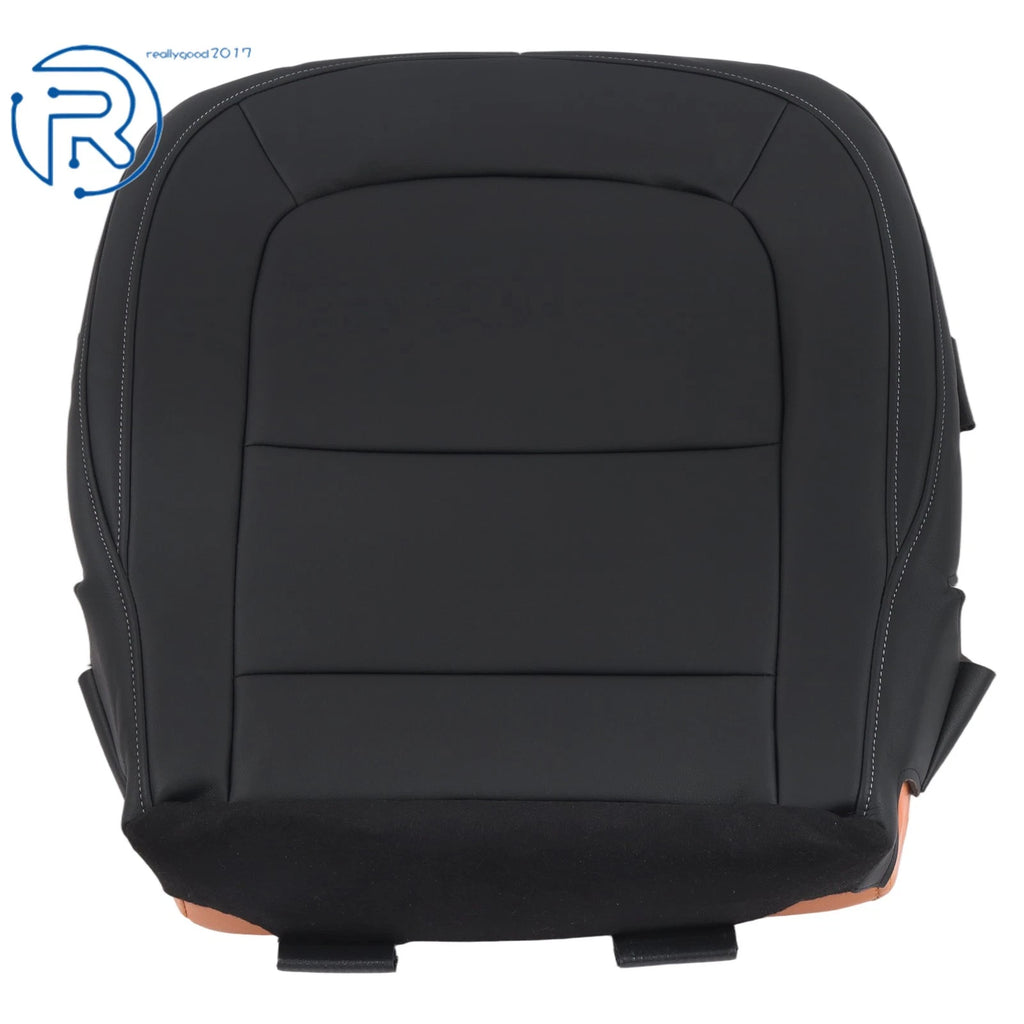 Black Leather Seat Cover for Chevy Colorado Canyon (2015–2022)