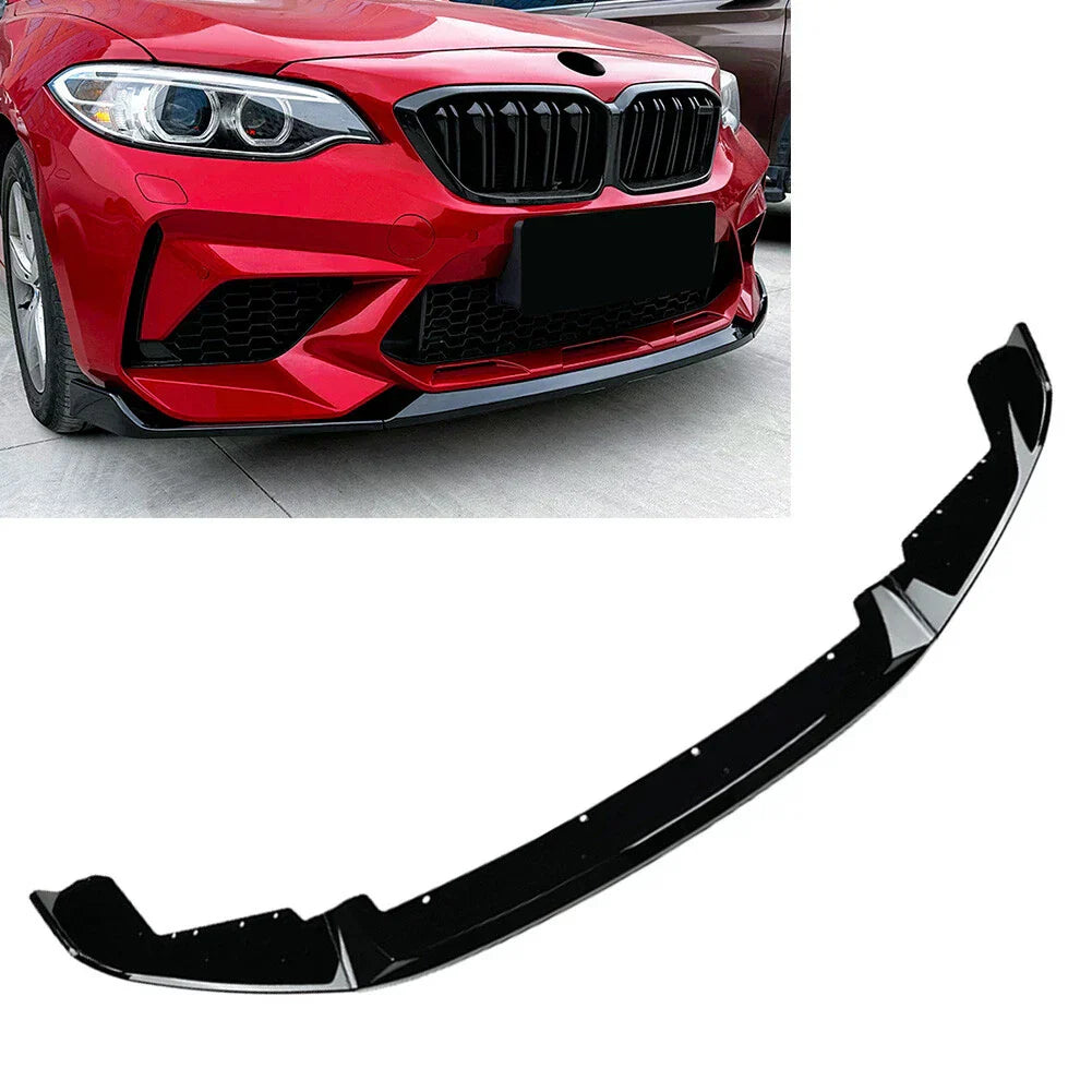 CS Style Front Bumper Spoiler Lip for BMW F87 M2 (2016-2021)