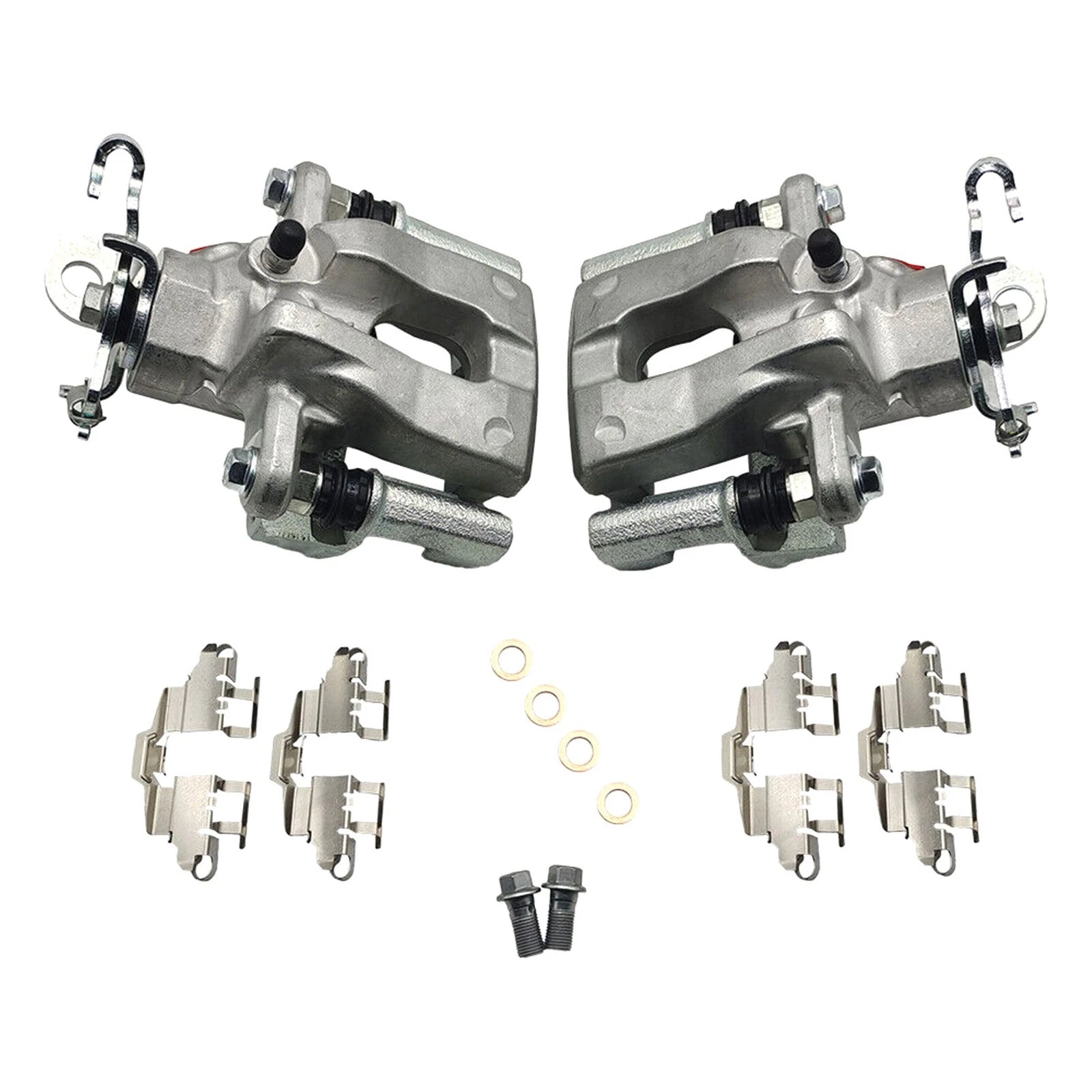 Set of 2 Rear Brake Calipers for Chevy Cruze (2011–2015)