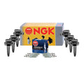 Set of 6 NGK Ignition Coils & Iridium IX Spark Plugs for Ford Lincoln Mercury (V6)