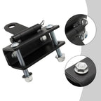 Adjustable Heavy Duty Bumper Hitch Kit for Polaris Snowmobile (2010–2023)