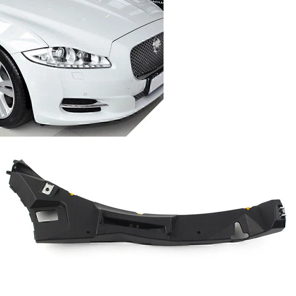 Plastic Black Front Bumper Mount Bracket for Jaguar XJ (2010-2019)