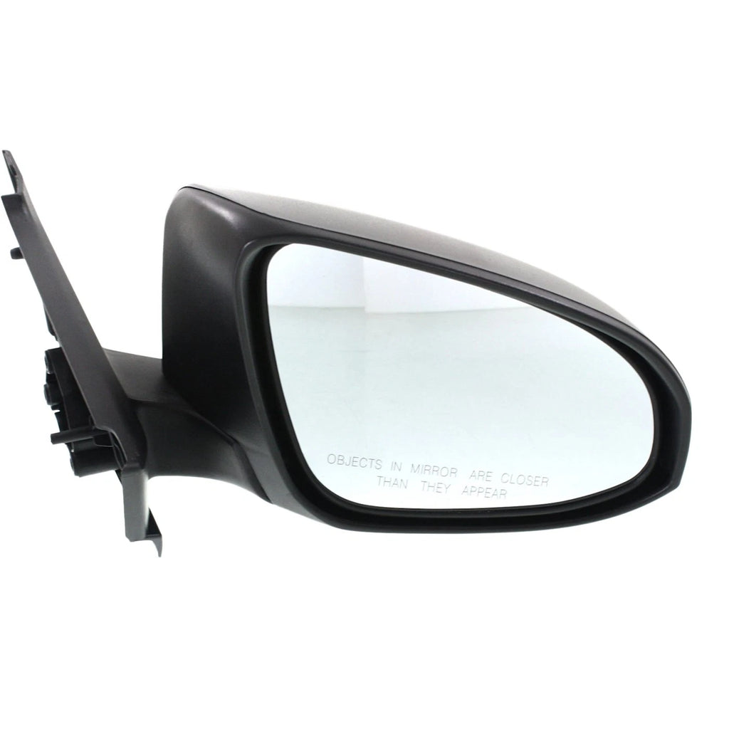 Manual Mirror Pair for Toyota Yaris Hatchback (2012–2014) Textured Black