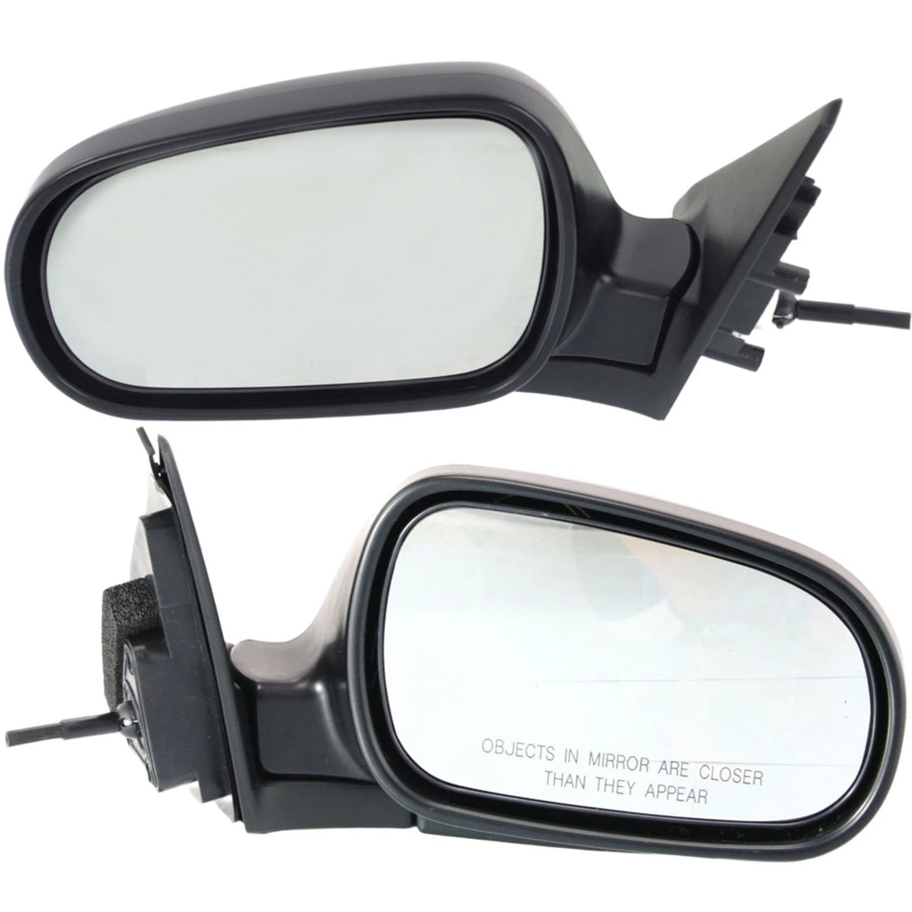 Set of 2 Manual Remote Mirrors for Honda Accord (1990–1993)