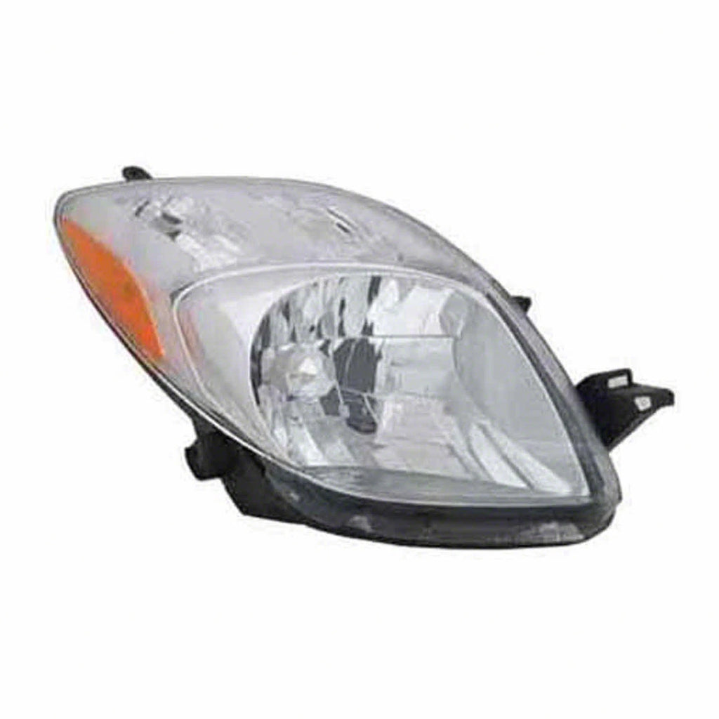 Replacement Passenger Side Head Light Lens/Housing for 2006-2008 Toyota Yaris