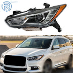 Driver Side HID Headlight for Infiniti QX60 (2016–2018) Chrome