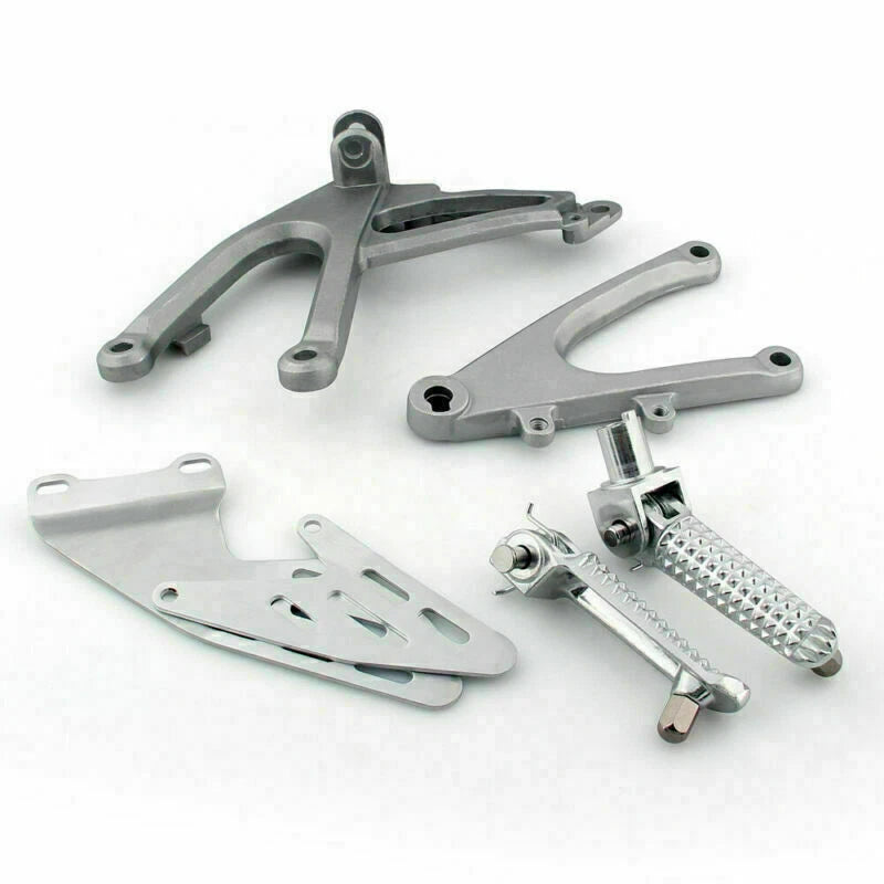 Front Bracket Footrest Footpeg Set for Yamaha YZF R1 (2007–2008)