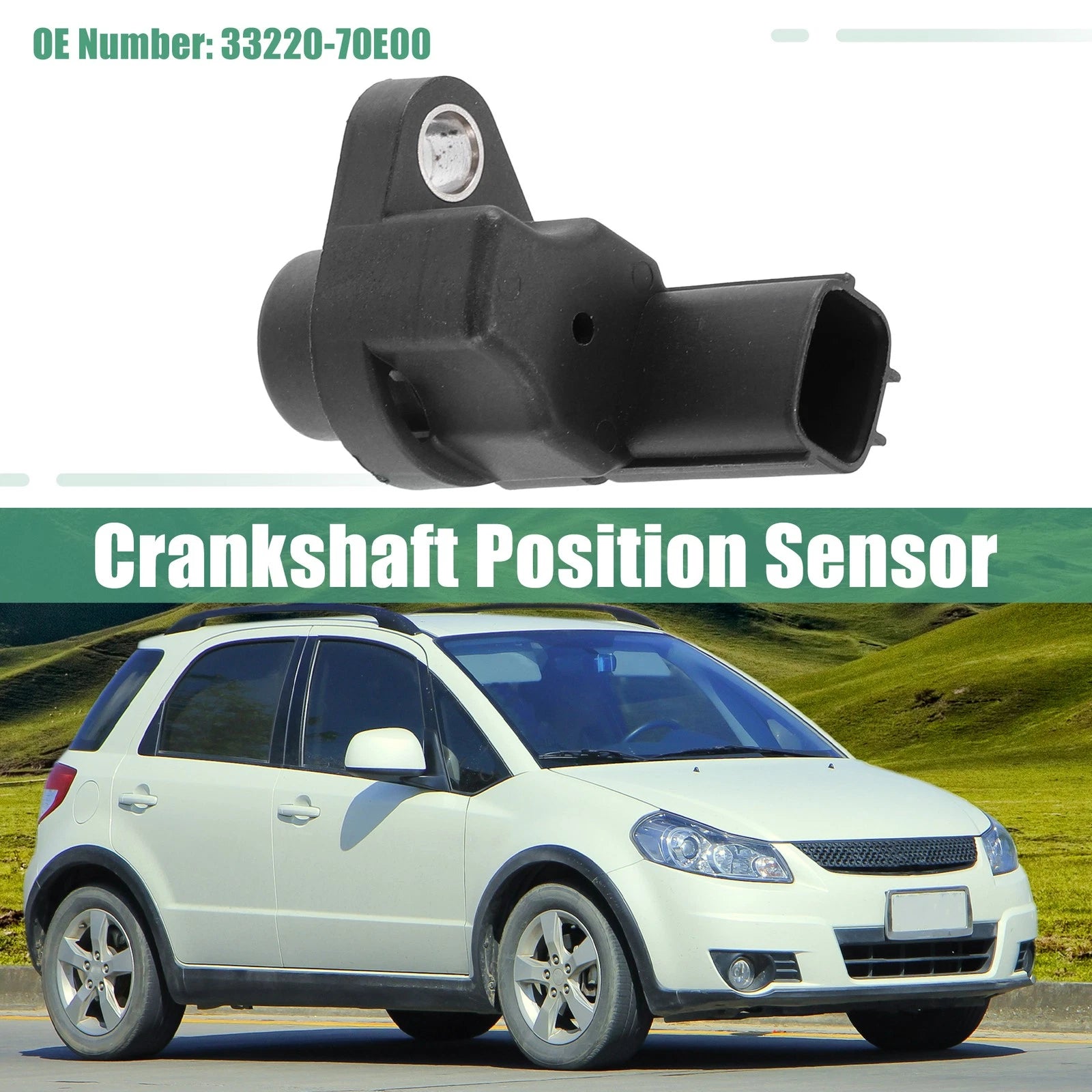 Crankshaft Position Sensor for Suzuki Swift GA GL 1.3L L4 (2004–2010) 33220-70E00