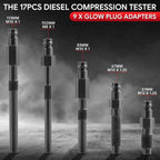 Compression Tester Tool Kit for Diesel Engines (TU-15B)