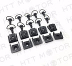 Dzus 15mm Black Quick Release Fasteners for Fairing Bolts (Fits )