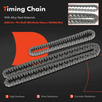 Timing Chain Kit for Chevrolet Equinox (2018–2020), Malibu (2013–2021), Traverse (2018–2021)
