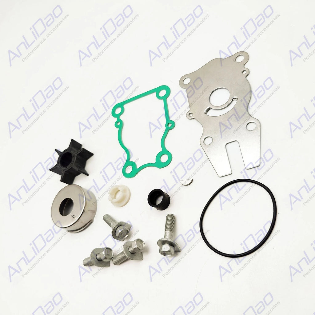 Water Pump Impeller Repair Kit for Yamaha Outboard F40 F50 F60HP (63D-W0078-01-00)