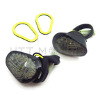 Smoke Euro LED Flush Mount Turn Signal for Yamaha YZF R1 R6 R6S (2006–2008)