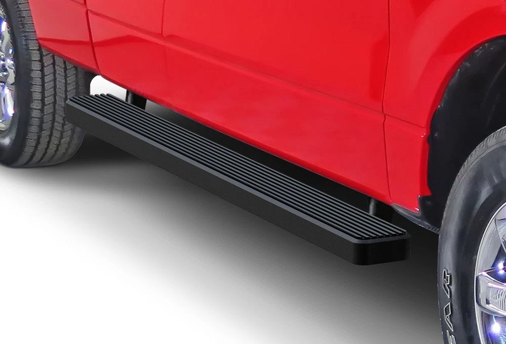 5-Inch Matte Black Running Boards for Ford F150 Super Cab (2004–2014)
