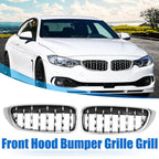 1 Pair Front Hood Bumper Grille for BMW 428i xDrive 440i (2014–2016) 767153888601