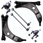 Set of 6 Front Lower Control Arm Ball Joints for Volkswagen Golf Jetta (2006–2007)