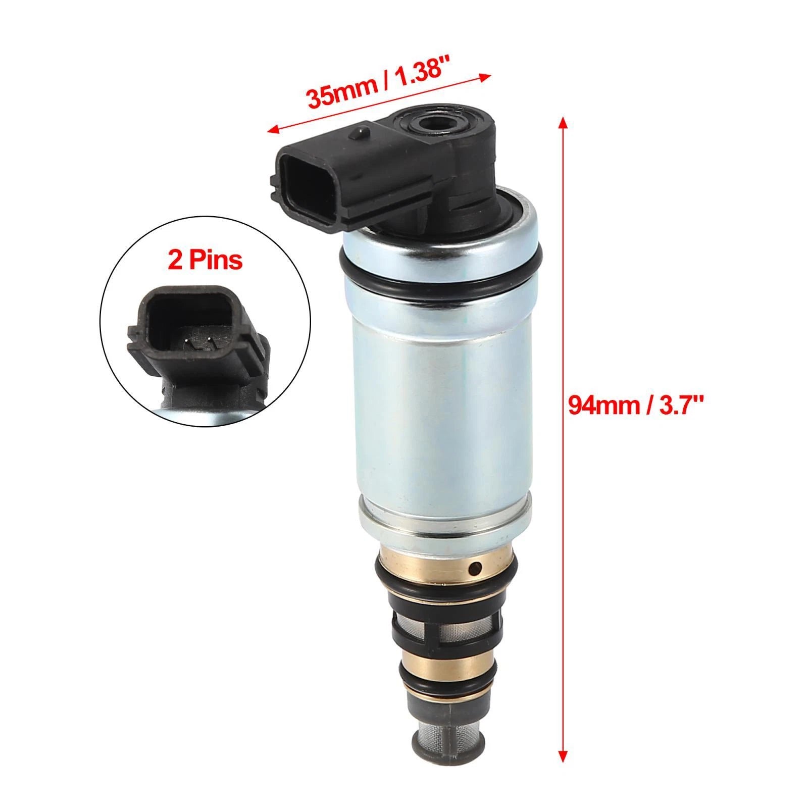 AC Compressor Electronic Control Valve 6425920509601 for BMW E90 (2005–2008)