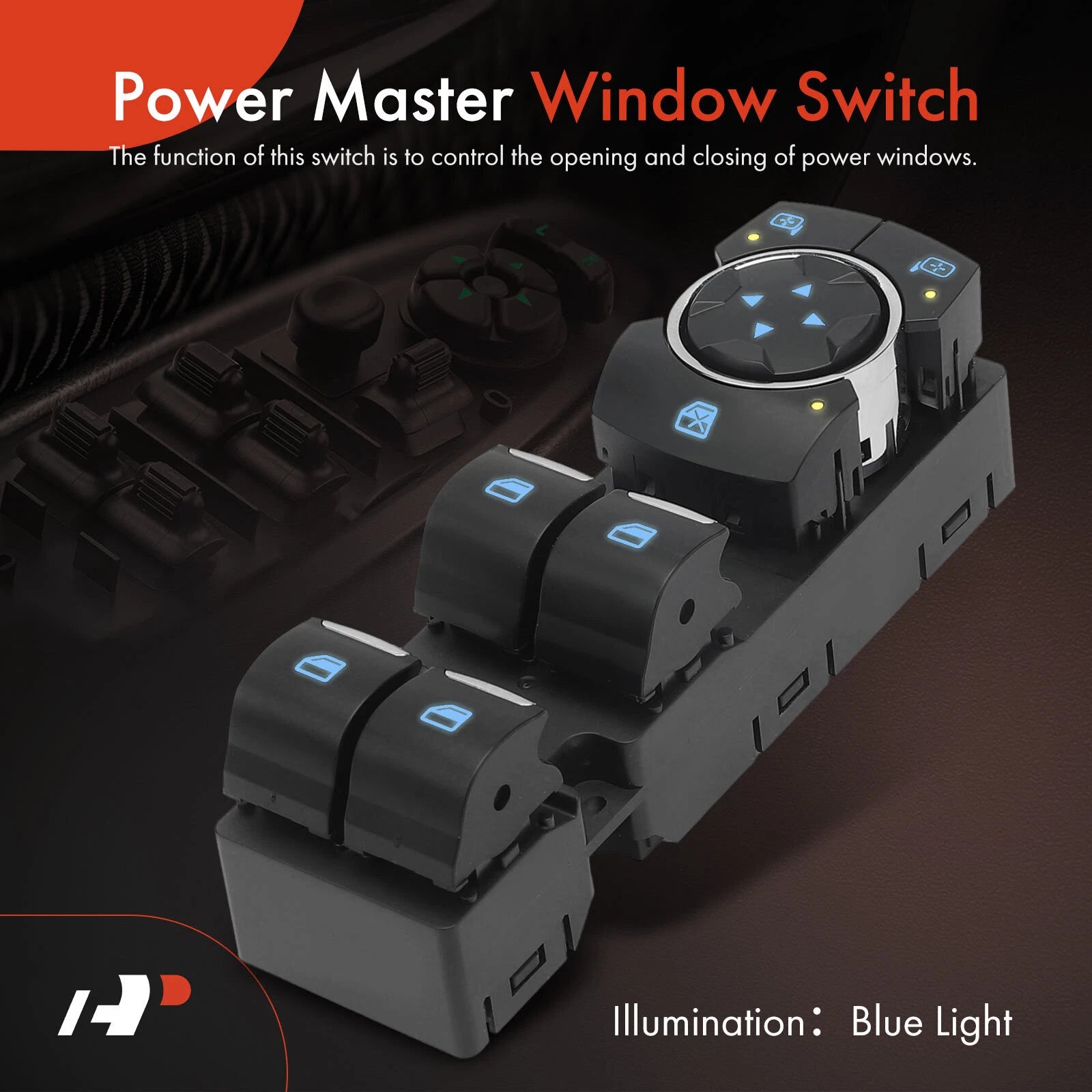 Front Left Power Window Switch for Ford Fusion (2013-2020)