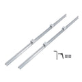 2Pcs SBR20 Linear Shaft Rail with 4Pcs SBR20UU Bearings for Automotive Use