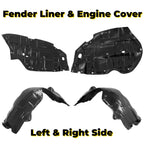 Inner Fender Liner & Engine Splash Shield for Toyota Camry (2012–2014)