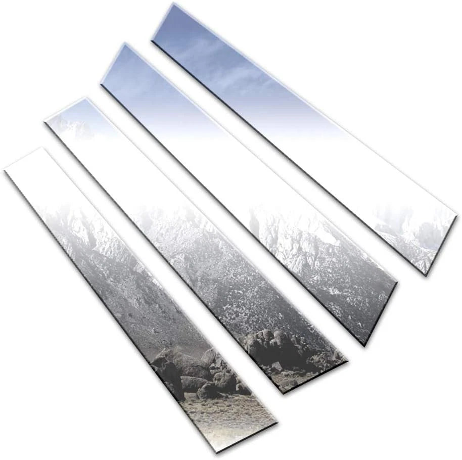Luxury Chrome Pillar Post Trim Kit for Chrysler 300M (1999–2004)
