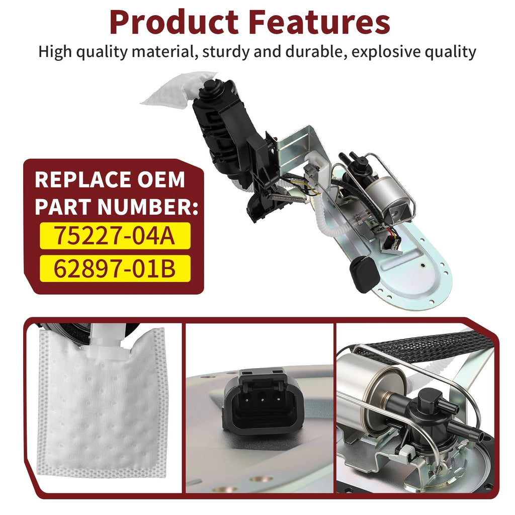 Fuel Pump Module Assembly for Harley Davidson Road King Custom EFI (2005)