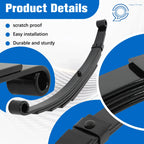 Set of 4 Leaf Springs for Trailer (3000 lbs Capacity)