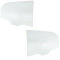 Set of 2 Rear Door Glasses for Mazda
