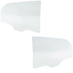 Set of 2 Rear Door Glasses for Mazda