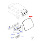 Tailgate Weatherstrip Seal LR128754 for Land Rover Range Rover Evoque (2020–2024)