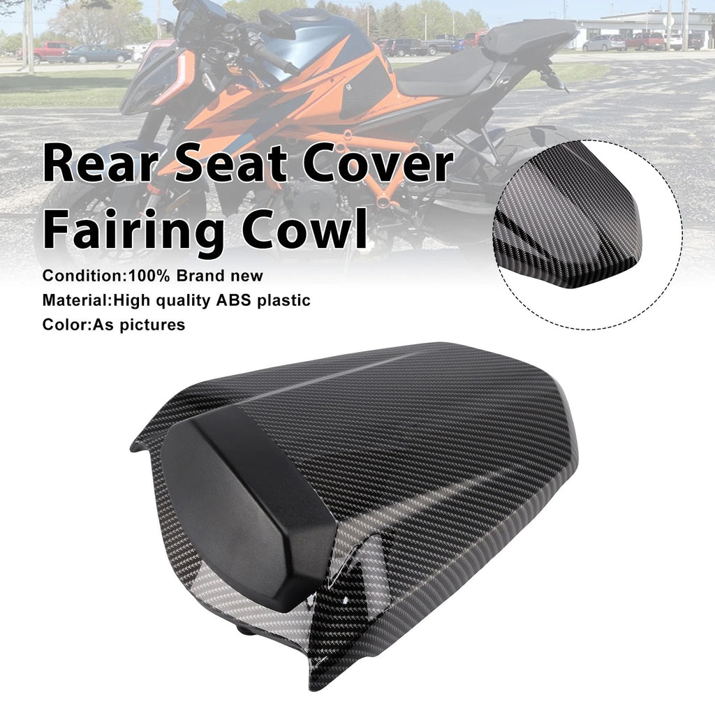 Rear Pillion Seat Cover Fairing Cowl for KTM 1290 Super Duke R (2014–2019) Carbon